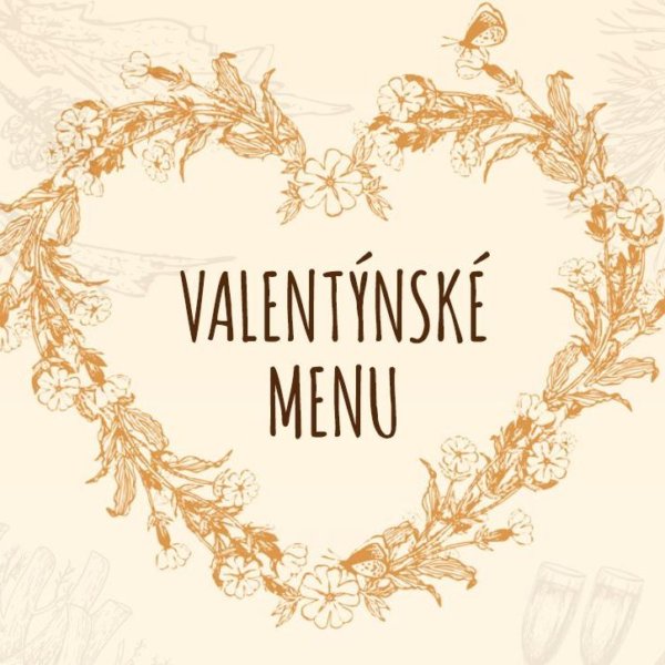 Valentýnské menu - 14.2.2020
