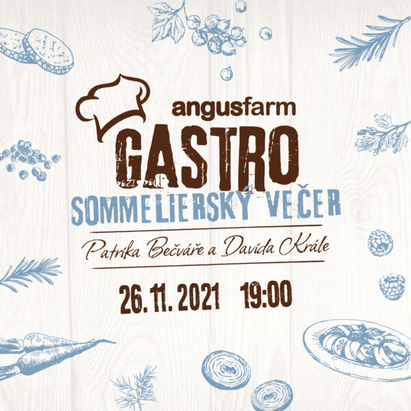 Gastro&Sommelier večer Patrika Bečváře & Davida Krále
